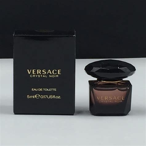 versace crystal noir 5ml|Versace Crystal Noir perfume boots.